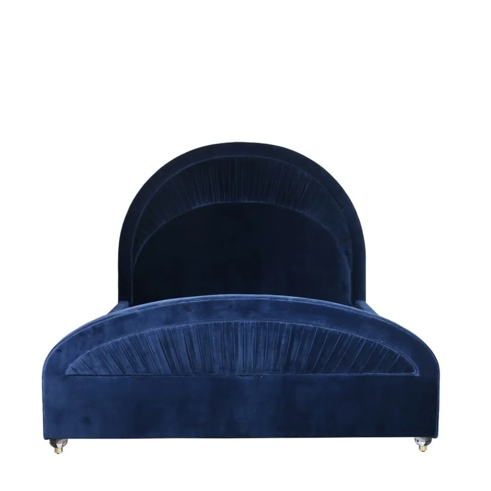 Deco Upholstered Queen Bed ATH83-60