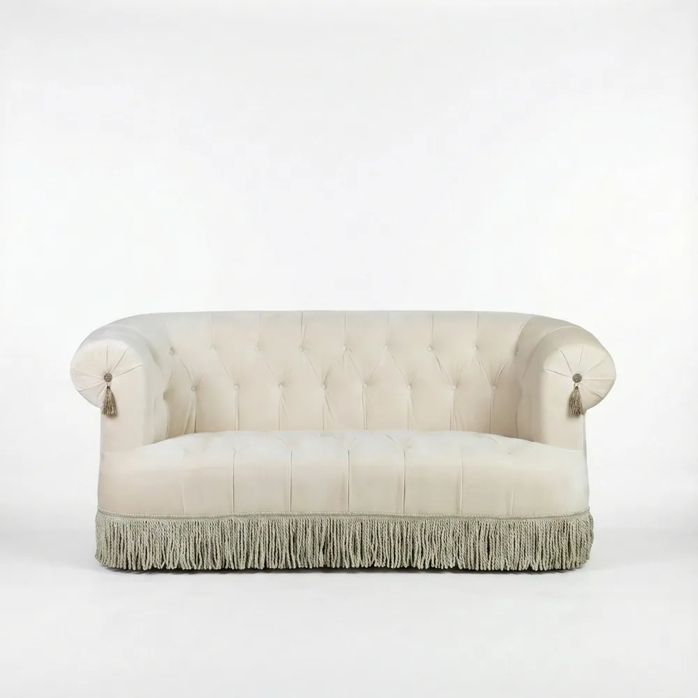 Curved Chesterfield Sofa – ATH87-30
